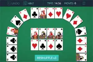 Jogo Paciência Crescent