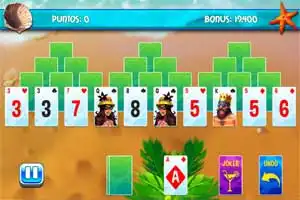 Jogo Paciência Tripeaks